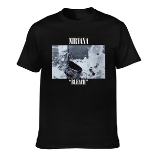 ผ้าฝ้ายคอกลมเสื้อยืด ผ้าฝ้าย พิมพ์ลาย Awdip Nirvana Bleach Alternative สําหรับผู้ชายfrom S-4XL