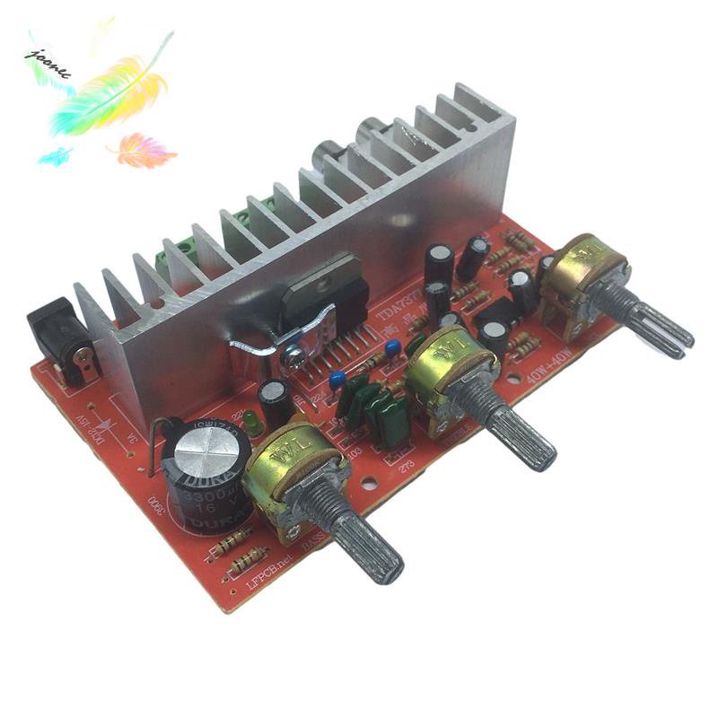 TDA7377 DC Power Amplifier Board 40W+40W 2.0 Channel Computer Bookshelf