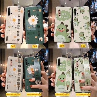 เคสโทรศัพท์มือถือ 3D นูนนิ่มบางพร้อมสายรัดข้อมือ OPPO A93 A92 A72 A52 F17 PRO Phone Case 3D Emboss WristBand Style Soft Slim Mobile Back Cover