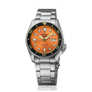 (ประกันศูนย์ไทย) SEIKO 5 SPORTS 38mm รุ่น SRPK35K (Orange)