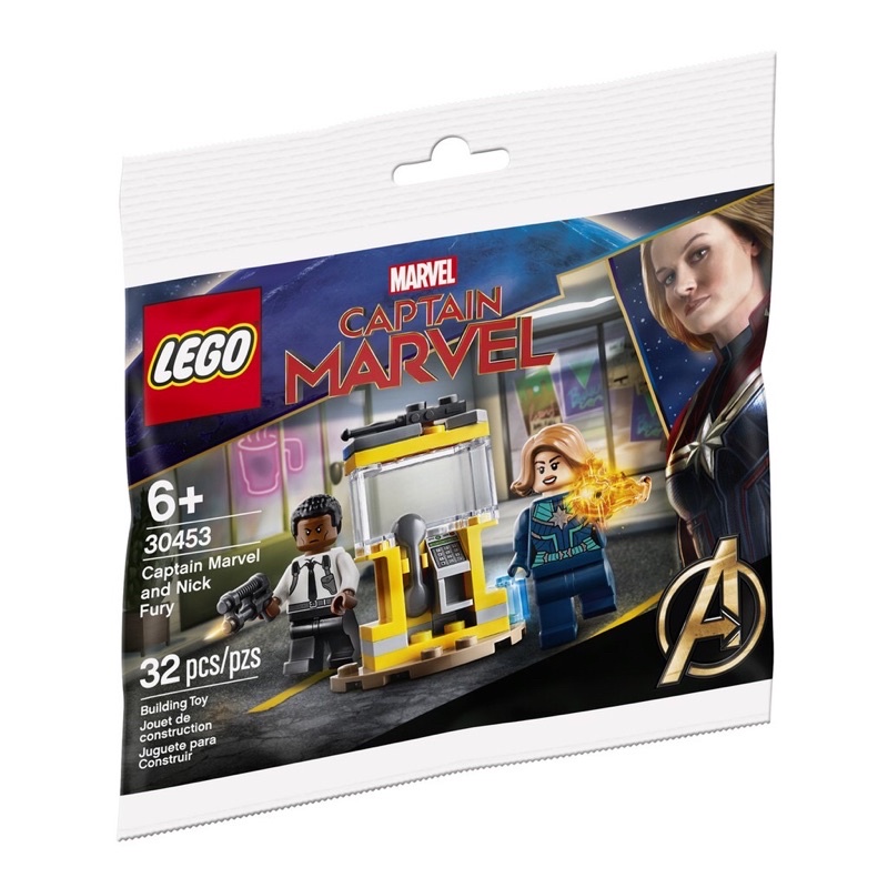 Lego 30453 Marvel Super Heroes Captain Marvel and Nick Fury เลโก้ของใหม่ ของแท้ 100%