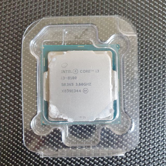 CPU CORE i3-8100 มือสอง พร้อมพัดลม