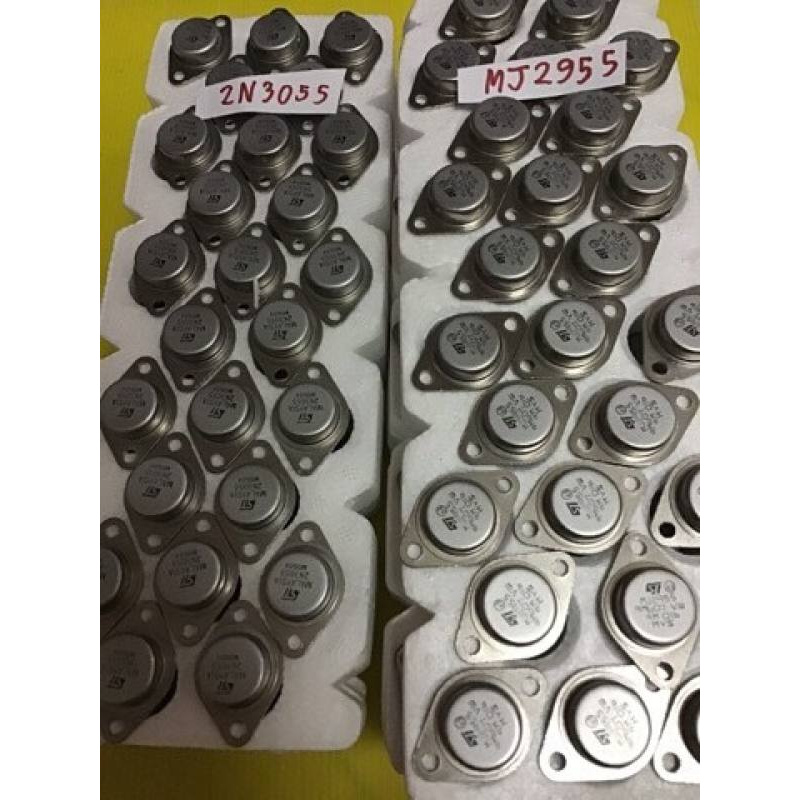 🔥ลดทันที 100.-ใช้โค้ด CHALSHVS219🔥 เครื่องขยายเสียง ทรานซิสเตอร์ ทรานซิเตอร์ 2n3055 mj2955 3055 2955