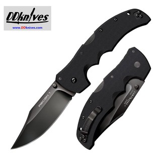 มีดพับ Cold Steel Recon 1 Clip Point S35VN Black DLC Plain Blade, Black G10 Handles (27BC)