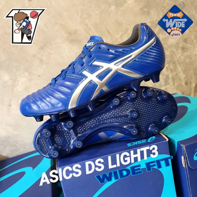 มาใหม่ ASICS DS LIGHT3 widefit รองเท้าฟุตบอล ของแท้💯%