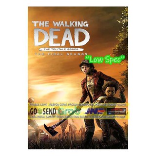 The WALKING DEAD THE FINAL SEASON CD DVD เกมแผ่นเกมสําหรับพีซีเกม