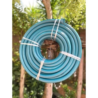 สายยางเขียว 5/8" สายยาง รดน้ำต้นไม้ 5หุน 20เมตร 2ชั้น สีเขียว รุ่นรีไซเคิล เนื้อหนา [GHB-058-20]