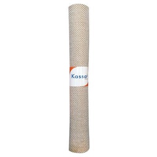 Homehapp แผ่นรองจาน Polyester yarn KASSA HOME รุ่น HF-0001B ขนาด 45 x 30 ซม. สีเบจ