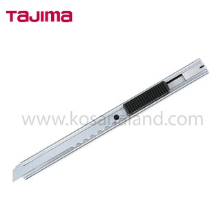 TAJIMA มีดคัตเตอร์ ด้ามสแตนเลส 9 มม. พร้อมใบมีดสำรอง 2 ใบ รุ่น LC-301