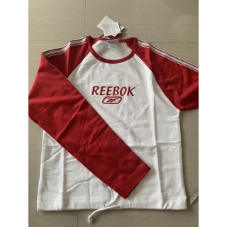 เสื้อแขนยาวผู้หญิง Reebok size S อก 28-32 นิ้ว