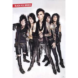 Black Veil Brides,โปสเตอร์วงดนตรีต่างประเทศ AM/EU