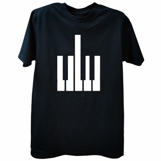 เสื้อยืดแขนสั้น ผ้าฝ้าย พิมพ์ลายกราฟฟิค Born To Be Piano Teacher แนวสตรีท สุดฮา สําหรับผู้ชายS-5XL