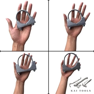 ยูโบลท์+ประกับ ยูโบลท์ประกับ U-Bolt Clamp เหล็กรัดท่อ (ยูแคล้ม) ยึดจับท่อ