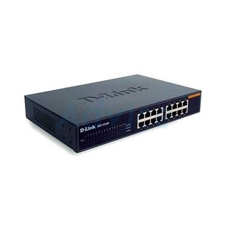 Switching Hub 16 Port D-LINK DES-1016D (11") ประกัน LT. อุปกรณ์ขยายสัญญาณ ขยายสัญญาณ ethernet อีเทอร์เน็ต