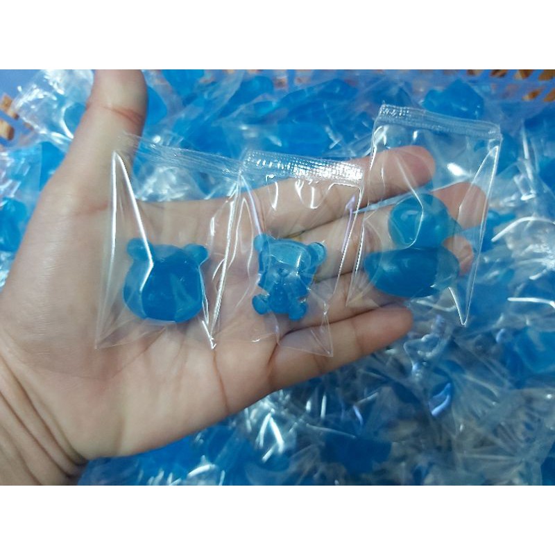 สบู่จิ๋วกลีเซอลีนสมุนไพร 5 g. สูตร.น้ำแร่คลอลาเจน ก้อนละ 1.- #กดสั่งขั้นต่ำ 20 ก้อน