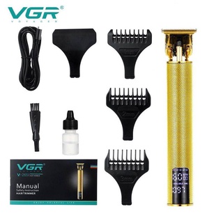 ปัตตาเลื่ยนตัดผมกันขอบแบบไร้สายVGR265 ปัตตาเลื่ยนกันขอบไร้สายสีทอง