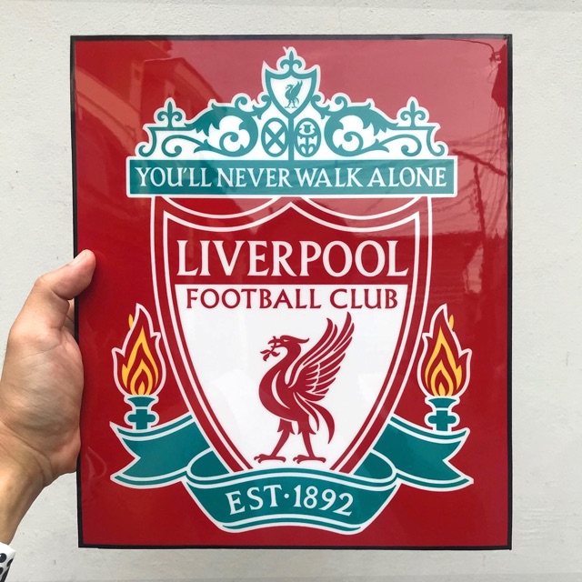 กรอบรูปไม้เคลือบเรซิ่น Liverpool ลิเวอร์พูล มีลาย 6 แบบ