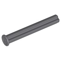 [027] ชิ้นส่วนเลโก้ Lego Part Technic, Axle 4 with Stop(87083) ราคา/ชิ้น