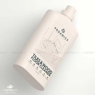 SOGANICS น้ำยาถูพื้น Eco-Friendly Tiles Wood Floor Cleaner น้ำยาทำความสะอาดพื้น พื้นห้องน้ำ Soganic