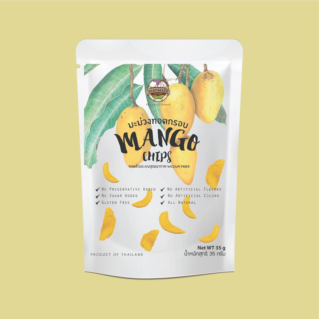 WANALEE - Mango chips มะม่วงทอดกรอบ