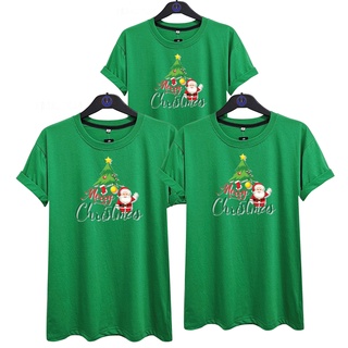 เสื้อยืดผ้าฝ้าย เสื้อยืด พิมพ์ลายคริสต์มาส MERRY CHRISTMAS SANTA 4 B NATALAN สําหรับผู้ชาย และผู้หญิง