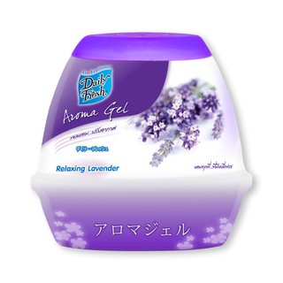 🔥HOT🔥 เดลี่เฟรช เจลปรับอากาศ อโรมา กลิ่นลาเวนเดอร์ 200 กรัม x 3 ชิ้น Daily Fresh Aloma Gel Lavender 200 G x 3