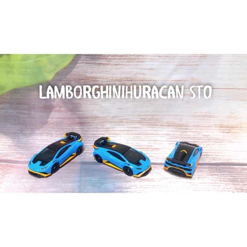 Tomica Lamborghini Huracan STO สีฟ้า -ดำ