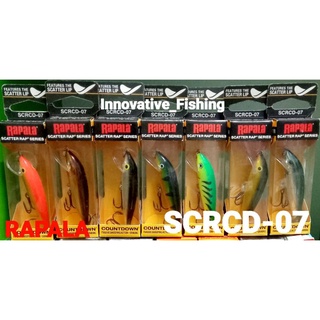 เหยื่อปลอม ตกปลา RAPALA  Scatter Rap Countdown SCRCD-07