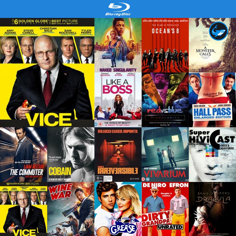 Bluray แผ่นบลูเรย์ Vice 2018 หนังบลูเรย์ ใช้กับ เครื่องเล่นบลูเรย์ blu ray player บูเร blu-ray หนัง แผ่น bluray