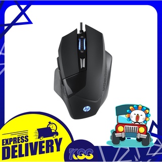 เมาส์ เมาส์เกม เมาส์เกมมิ่ง HP Gaming Mouse Optical G200 ไฟ 8 สี รับประกัน 1 ปี