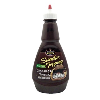 ช็อกโกแลต ท็อปปิ้ง ตรา จูนิเปอร์ (ขวดบีบ) 500 กรัม  Juniper Chocolate Flavored Topping