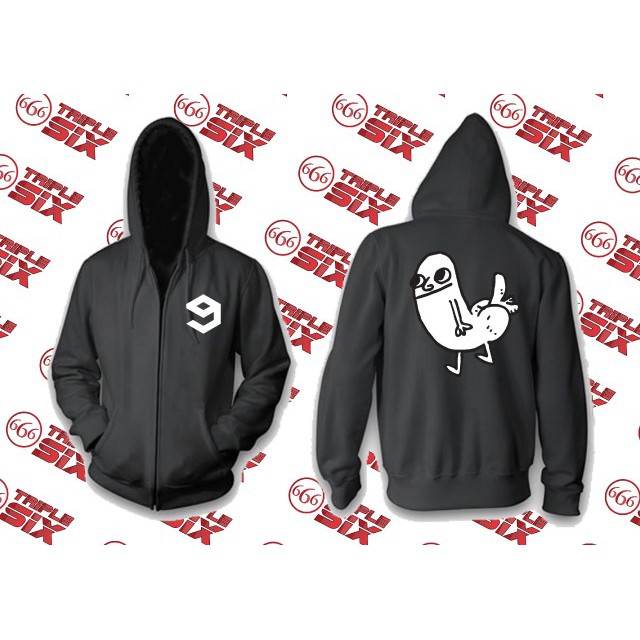 เสื้อแจ็คเก็ต เสื้อฮู้ดมีซิป meme 9gag Dickbutt