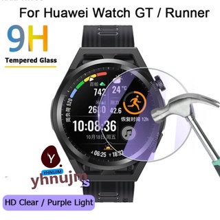 ฟิล์ม huawei watch gt runner ฟิล์มกระจกนิรภัยกันรอยหน้าจอสําหรับ huawei watch gt 3 46mm watch film glass ฟิล์ม huawei gt3 46mm watch ฟิล์ม