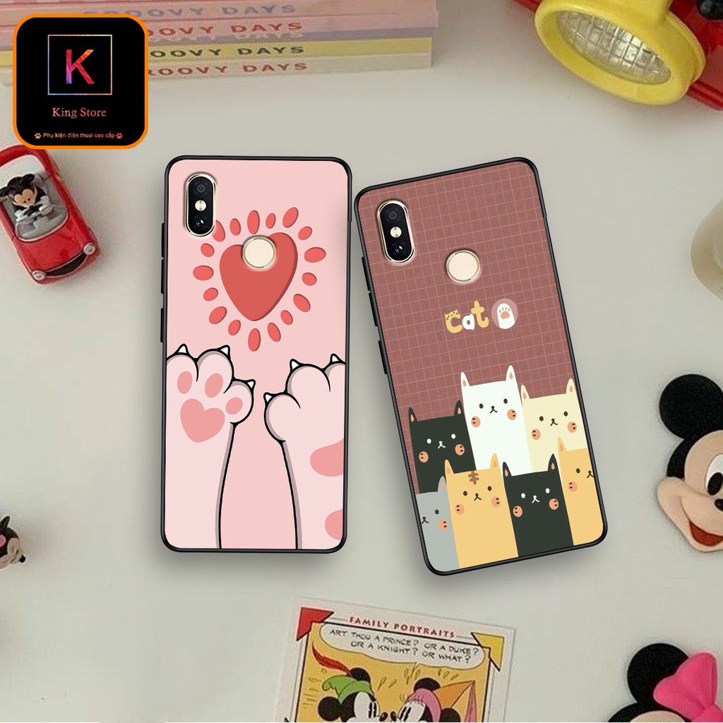 Xiaomi Mi A1 - เคส Xiaomi Mi A2 - เคส Xiaomi Mi A2 Lite - เคสพิมพ์ลายลูกแมวตลก