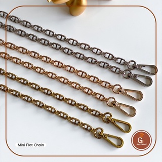 สายกระเป๋าโซ่ รุ่น Mini Flat chain แถมการ์ดเสียบ