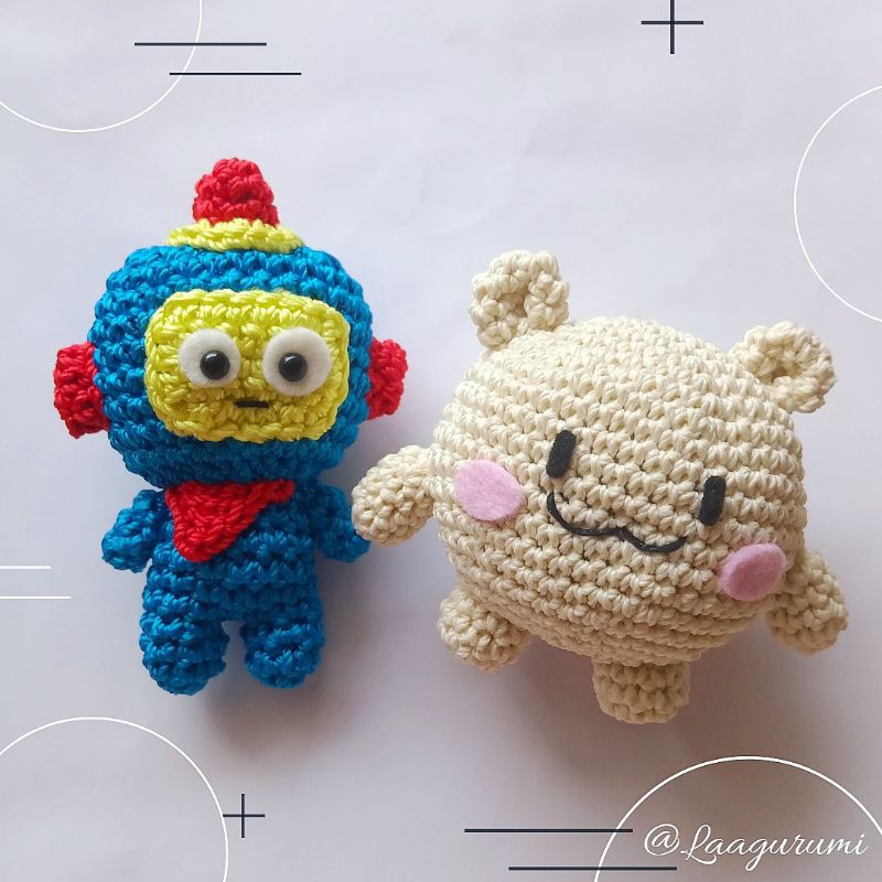 [ Lagurumi ] Amigurumi (ตุ๊กตาถัก) Truz Treasure
