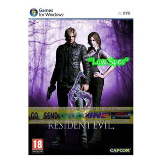 Resident EVIL 6 เกมแล็ปท็อปซีดีดีวีดีเกมพีซี