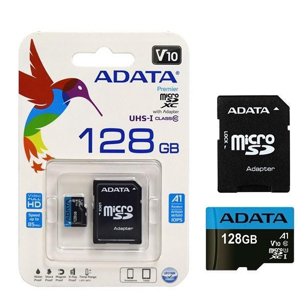 ADATA Premier micro SDXC Class10 128GB ของแท้ประกันศูนย์ / Memory Card micro SD เมมโมรี่ การ์ด