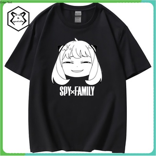 เสื้อยืดโอเวอร์ไซส์Manga Anime spy x family ลอยด์ ฟอเจอร์ อาเนีย ฟอเจอร์ ยอร์ ฟอเจอร์ cotton ฝ้าย Loid Anya Yor Bond For