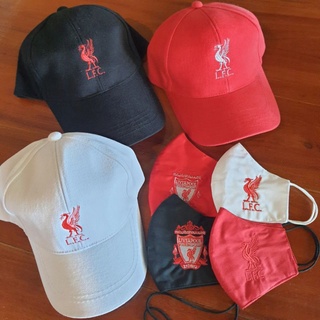 พร้อมส่ง ลิเวอร์พูล Liverpool หน้ากาก หมวก งานปัก เด็ก,ผู้ใหญ่