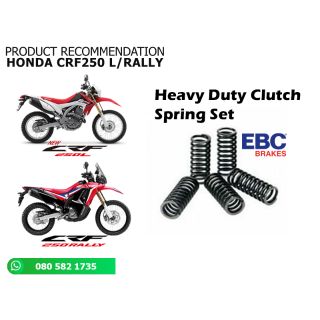 สปริงครัชเเต่ง EBC Clutch Spring Set เพิ่มเเรงกดครัช 10% เเข็งเเรง ทน ไม่หด Honda CRF250L/M/RALLY (CSK188)