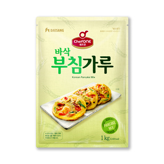 แดซัง เชฟวัน 1กิโลกรัม แป้งผสมสำหรับทำแพนเค้กเกาหลี DAESANG CHEFONE OKREAN PANCAKE POWDER