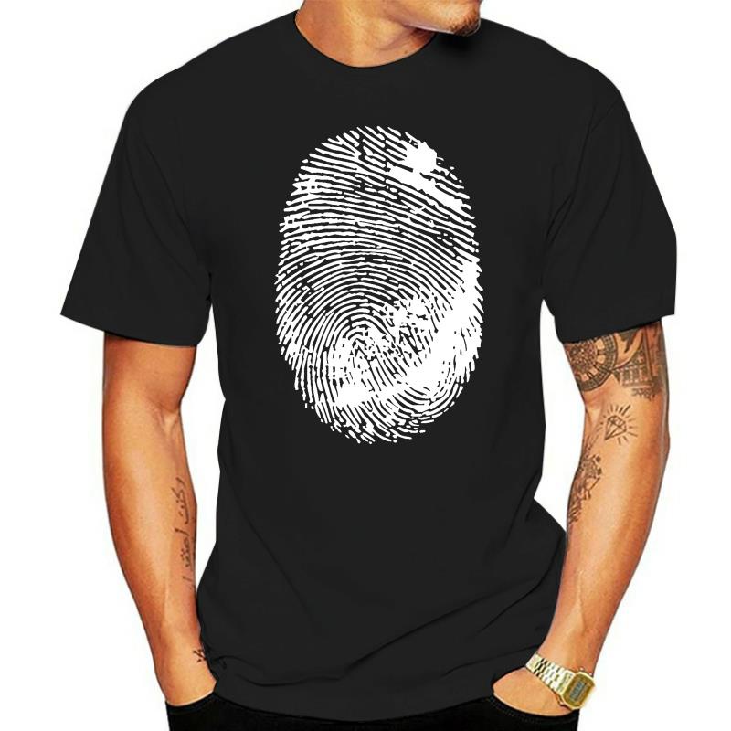 2022 แฟชั่นฤดูร้อนร้อน Fingerabdruck CSI Tort Miami New York La Detektive DNA Policeie เสื้อยืด Tee 