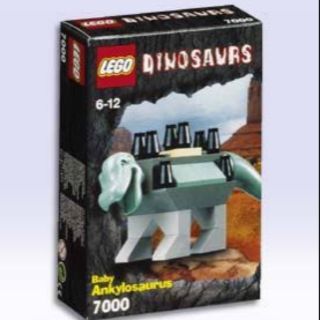 เลโก้ Lego Dinosaurs 7000 Baby Ankylosaurus (กล่องไม่สวย)