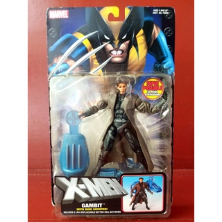 [RARE 2004] TOY BIZ 2004 SUPER POSEABLE X-MEN GAMBIT with DISK SHOOTER สินค้าหายาก ปี 2004 ของใหม่ มือ 1 ของแท้ 100%