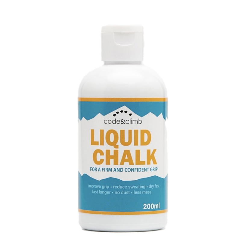 Code&Climb Liquid Chalk 200ml ชอล์กเหลว ชอล์ก กันลื่น สำหรับ ปีนผา ออกกำลังกาย ขนาด 200 มิลลิลิตร