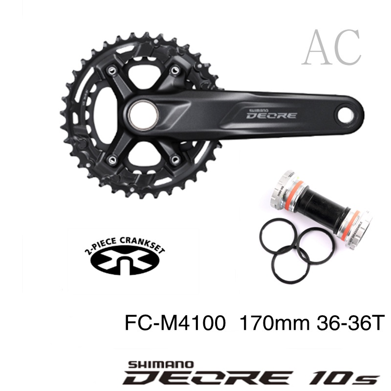 shimano m4100 crankset