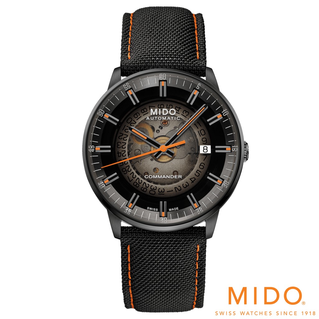 Mido รุ่น COMMANDER GRADIENT นาฬิกาสำหรับผู้ชาย รหัสรุ่น M021.407.37.411.00