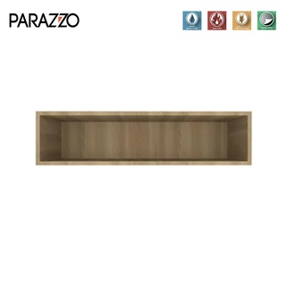 PARAZZO กล่องแขวน WPC รุ่น ENZO SERIES ขนาด 80x20ซม. สี Natural Oak วัสดุไม้สังเคราะห์ กันน้ำ กันปลวก 100%