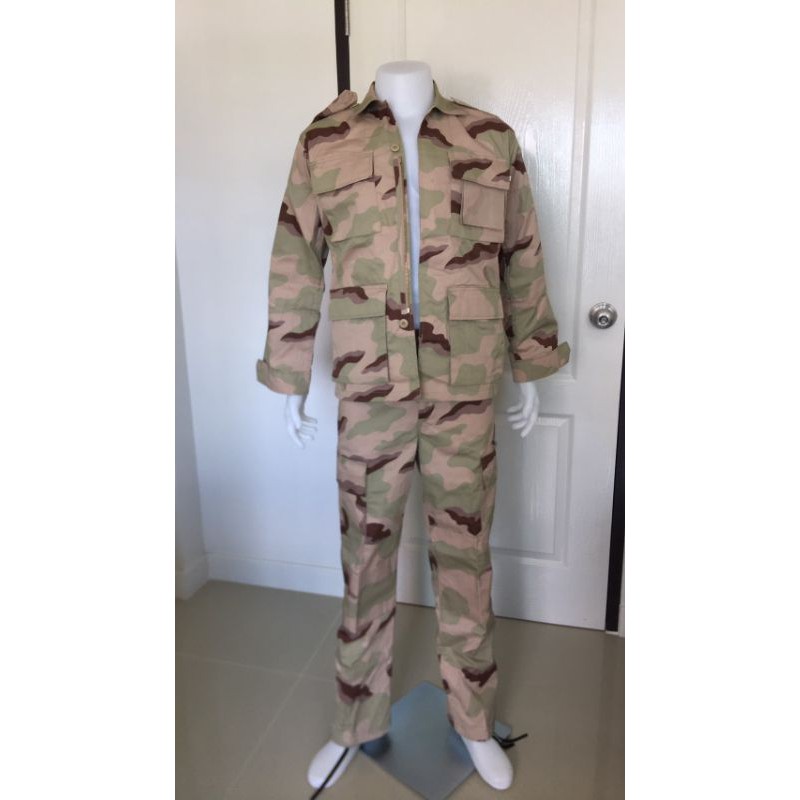 ชุดพรางทะเลทราย อส. อาสารักษาดินแดน (เสื้อ+กางเกงเท่านั้น) พร้อมส่ง - รูปที่ 6